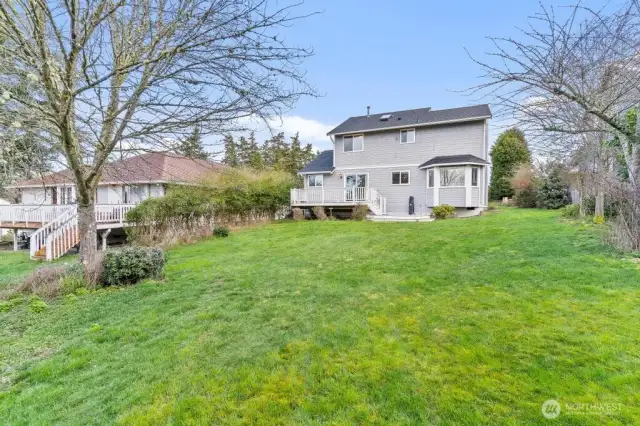 View of back of home.