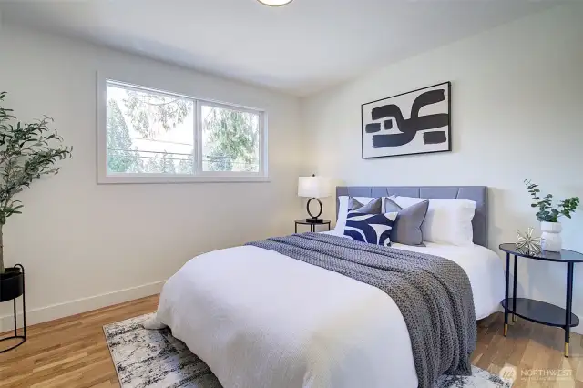 Bedroom #2 on the main floor.