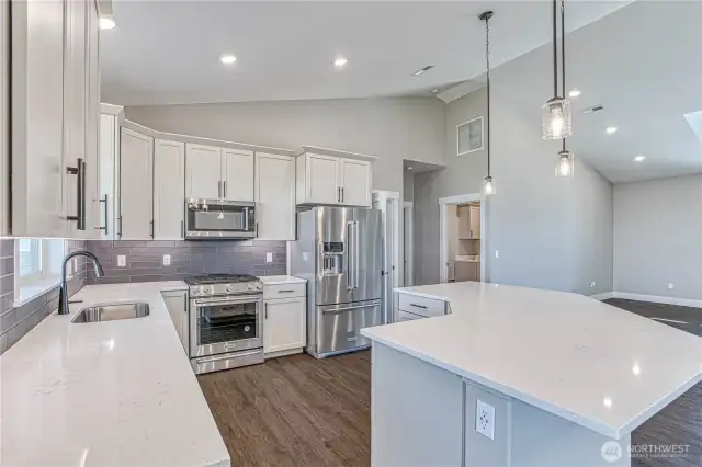 spacious kitchen