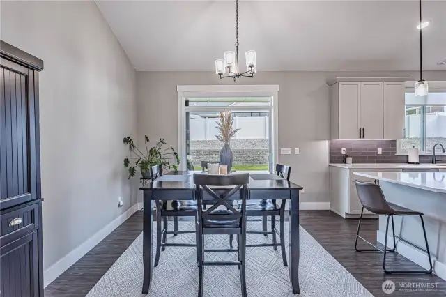 Dining Room with Slider to Patio
