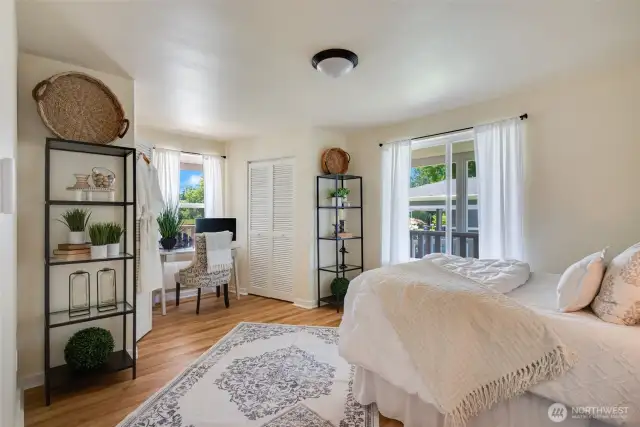 Main floor bedroom
