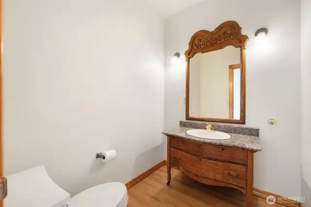 Main floor bathroom