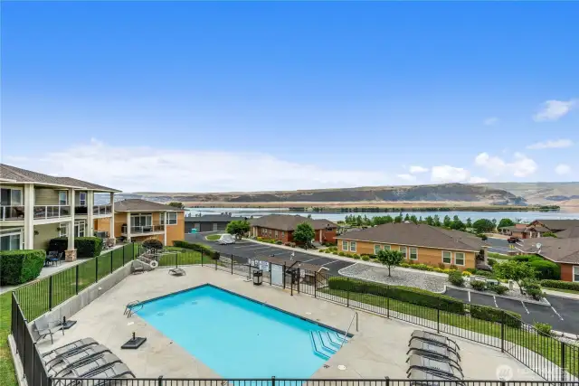 Community Resort Pool Steps Away