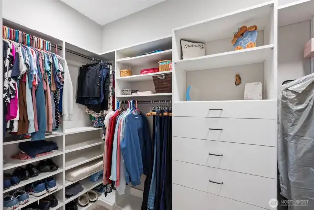 His & her closets