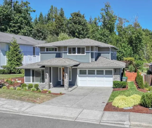This home was a model home when this Rush Residential community was built