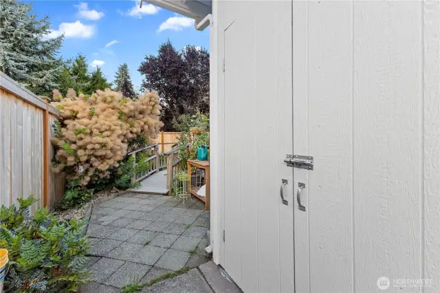 Outside storage