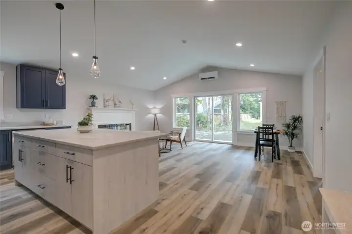Gorgeous, low maintenance LVP flooring throughout
