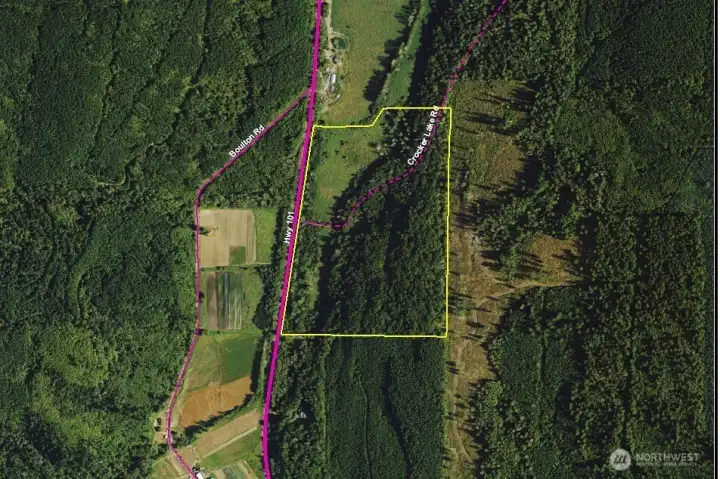From County GIS. Line are only approximate and do not represent a survey.