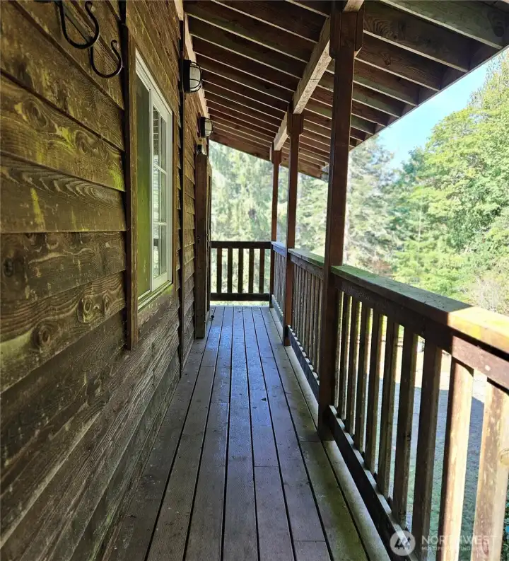 Side entrance to barn