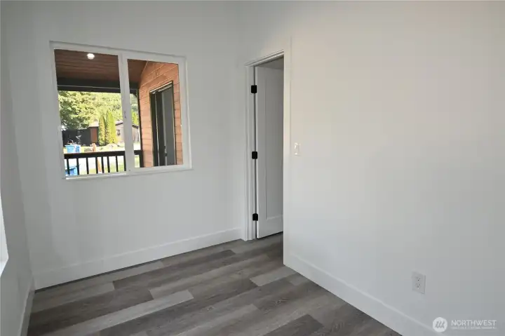 Front "flex" room would make a great office, den or sitting room.