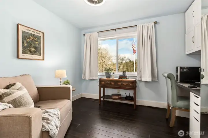 Main House-Bedroom 2 with built in desk