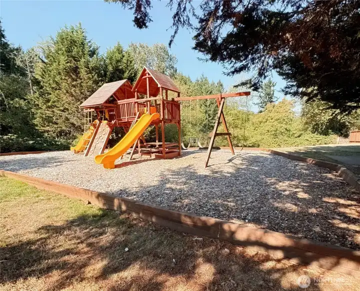 Park behind house