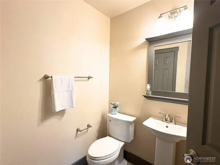 Guest bath on main level