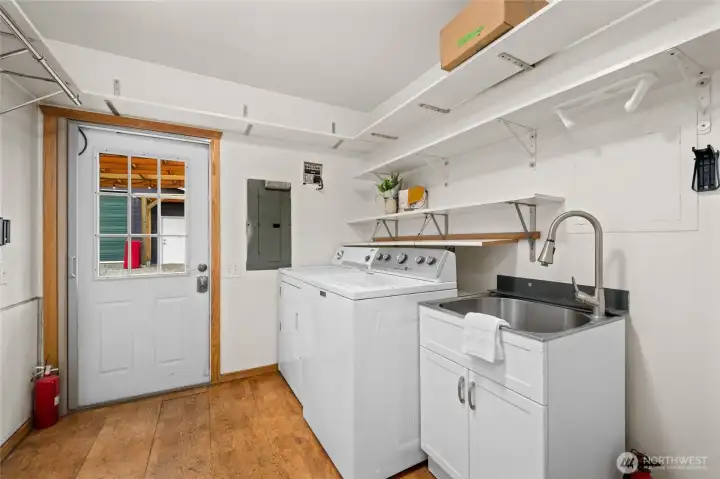 laundry and mud room