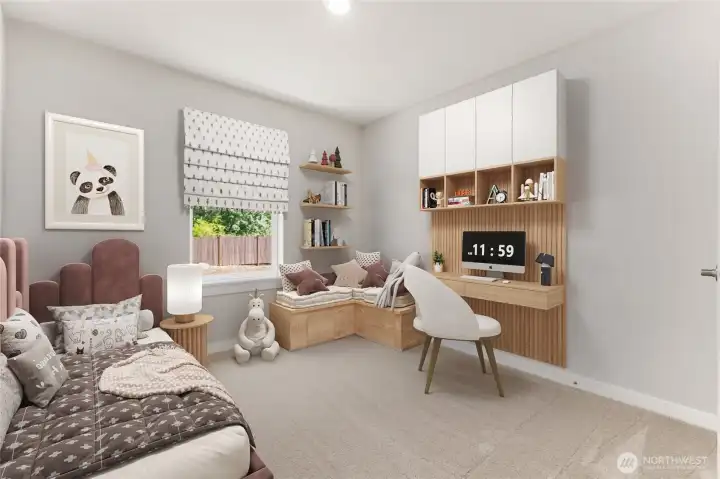 upstairs bedroom. Photo's are for representational purposes only. Colors and finishes may differ.