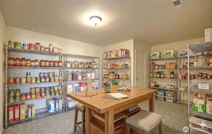 Room downstairs perfect for office, storage, excersie, etc.