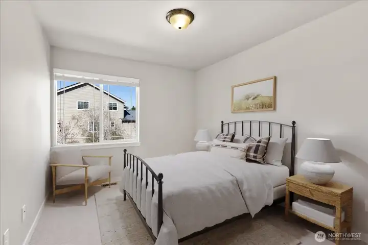 Bedroom 3 - virtually staged