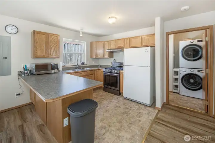 Clean and functional kitchen