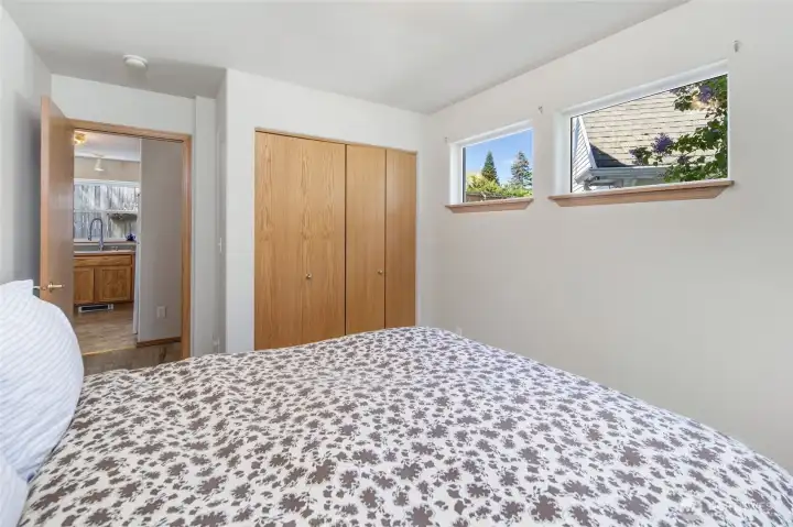 Main level primary bedroom
