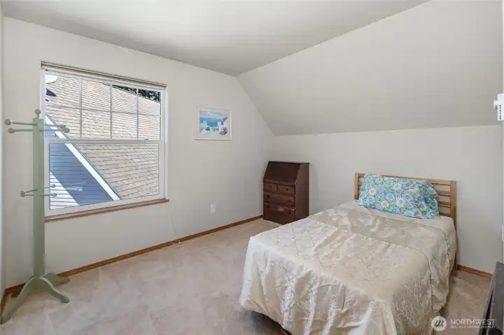 Additional flex space upstairs