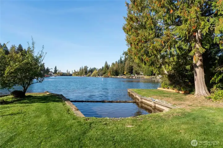 Plenty of space for your boat & water toys!