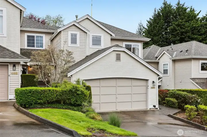 Room to spread out and park with ease—this townhome offers the space and feel of a detached home, complete with a full driveway, attached garage, and additional guest parking nearby.
