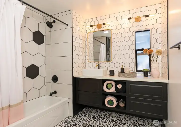 Second bathroom