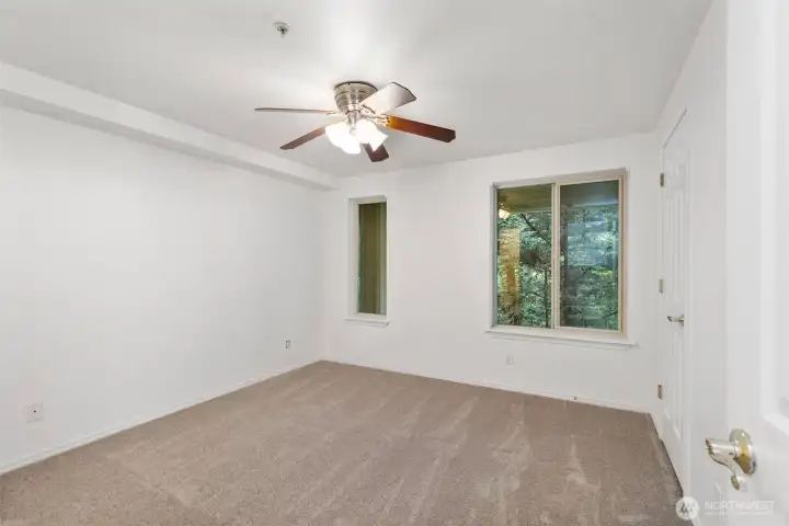 Bedroom on middle level