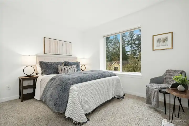 2nd bedroom upstairs. 2nd bedroom upstairs.