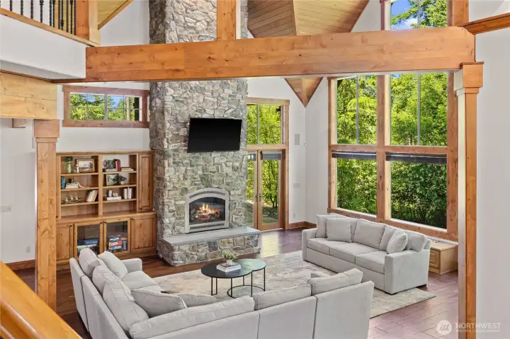 Overlooking great room