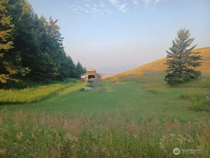 Building in the distance