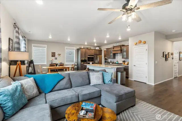 Unique to Lennar homes is the upscale cabinetry, custom vent hood & finish work.