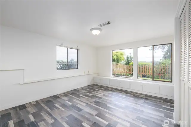 Lower level bedroom.
