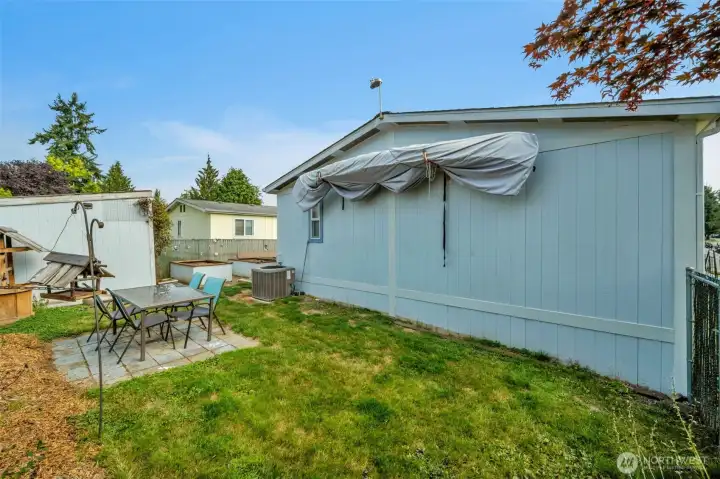 Side yard.