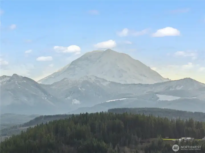 Mt. Rainier view.