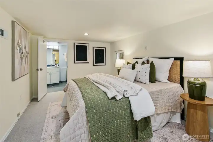 Bedroom #4 of 4. Located on the lower level. Bedroom may be non-conforming.