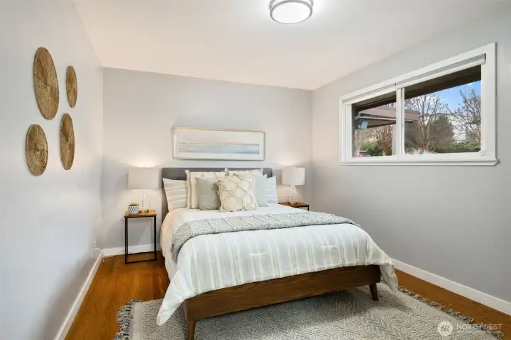 3 bedrooms on the main floor.