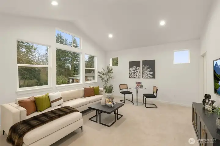 Photos of completed model on homesite #11 with identical floorplan.