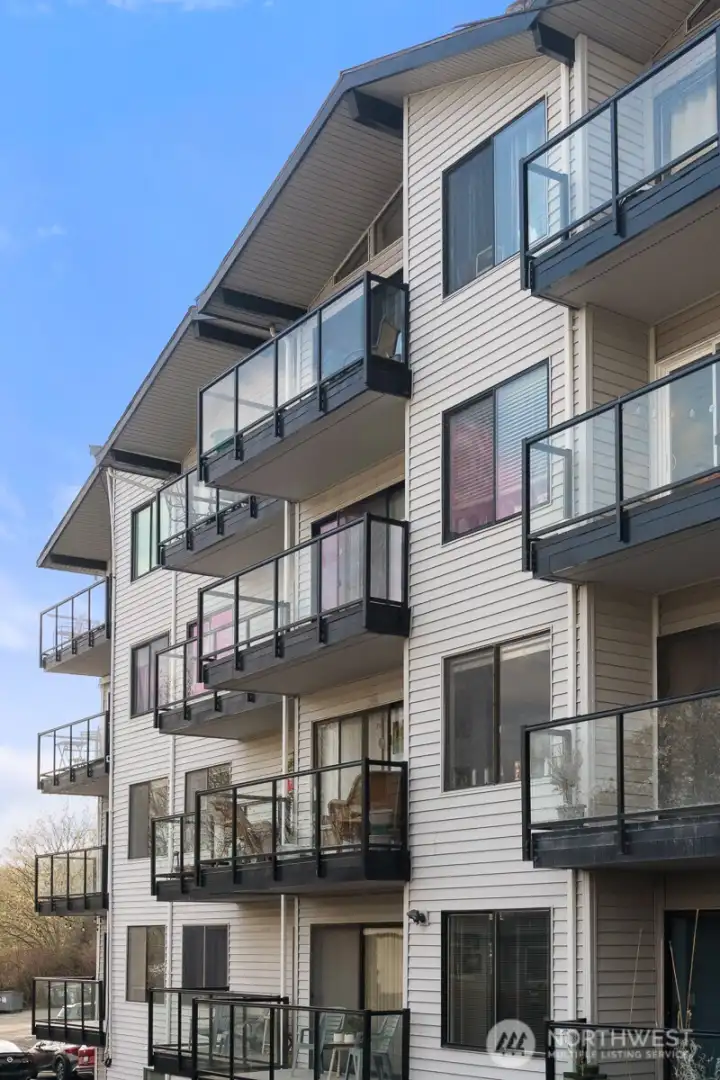 Deck is center of image