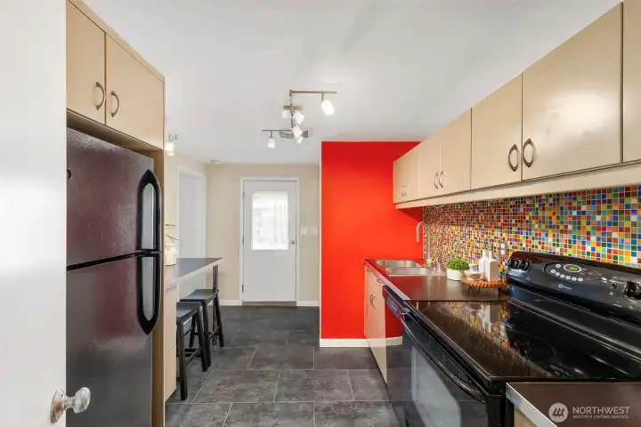 Lower level kitchen