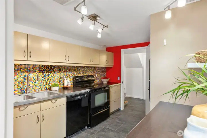 Lower level kitchen