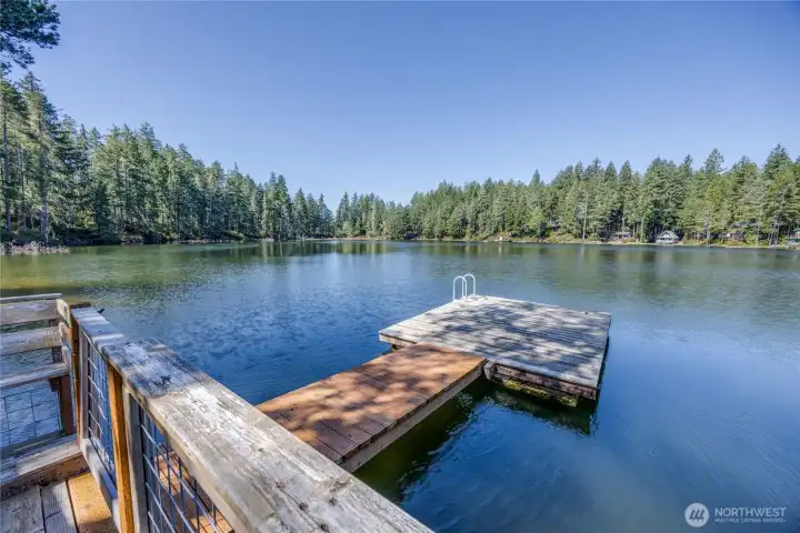 Wildberry Lake, Surrounded by DNR Land.