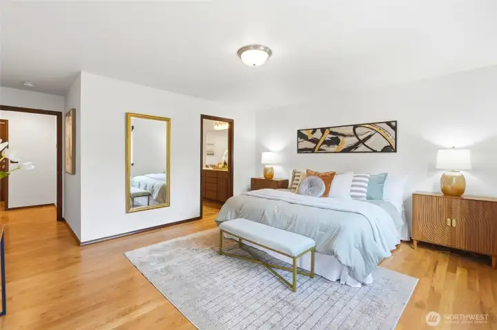 Primary suite.