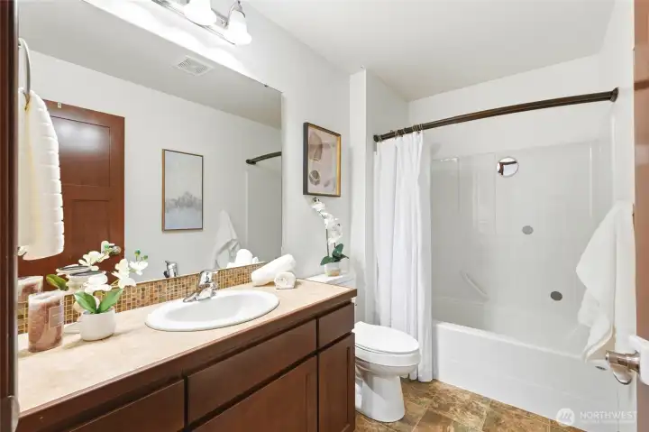 Guest bathroom.