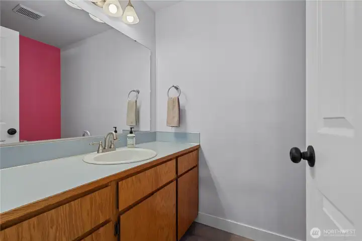 Half Bath on the Main Floor