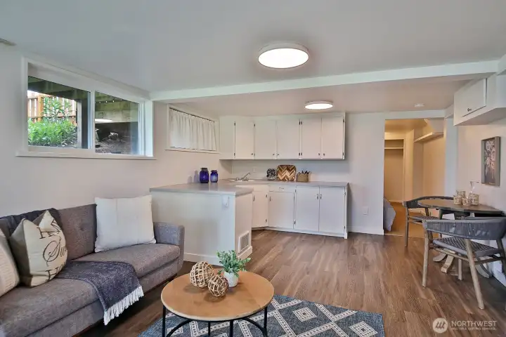 Basement - Guest suite