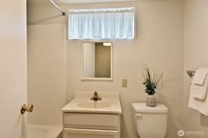 Basement - guest suite 3/4 bath.