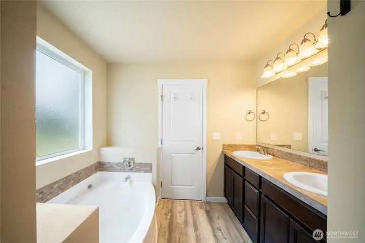Primary bathroom Primary bathroom