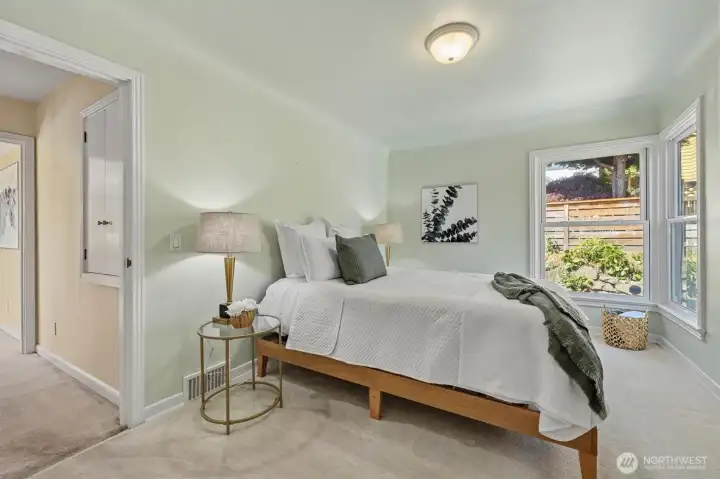 First of the main floor bedrooms