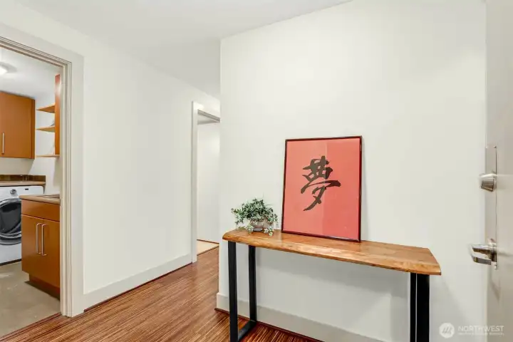 Large entry